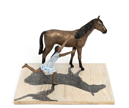 Skuggspel
2015
bronze
23 x 34 x 32 cm