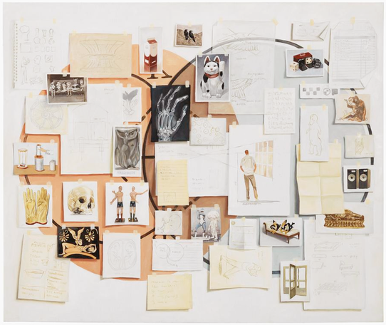 Notes 14
2014
oil on canvas
120 x 145 cm