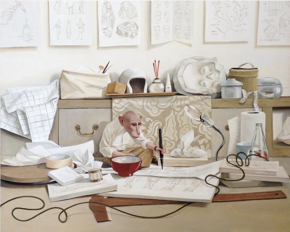 Apophany 
2015
oil on canvas
100 x 125 cm