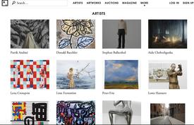 Follow us on Artsy