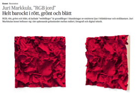 SVD about Juri Markkulas exhibition RGB Jord