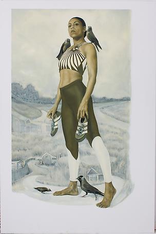 Syster Barfota
2011
oil on panel
180 x 120 cm