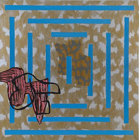 Heavy Mental
1985
oil on canvas 
180 x 180 cm