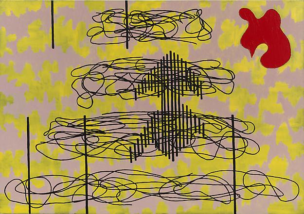 Cosmic Shorthand 
1988
oil on canvas
183 x 259 cm