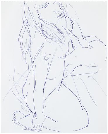 Tommy Östmar
Untitled
2006-2007
ballpoint pen on paper
59 x 50 cm