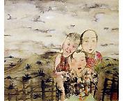 Three sisters / Landscape in Tibet
2000
ink on paper
38 x 44 cm