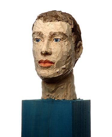 Kolonnhuvud (man)
2007
wawa wood
163 cm