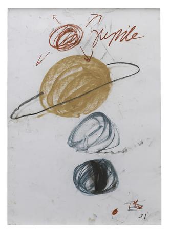 Jarl Ingvarsson
Teckning 2, 2016
mixed media on paper
90.5 x 65 cm