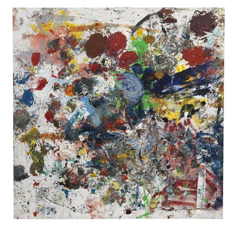 Skratt Från Plutus, 2016
oil on canvas
198 x 198 cm