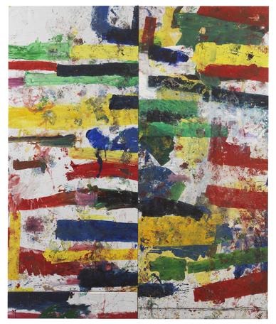 Asylstäderna, 2016
oil on canvas
300 x 257 cm