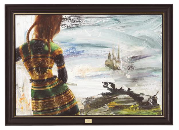 Apostel
2015
mixed media on mdf
79 x 109 cm
