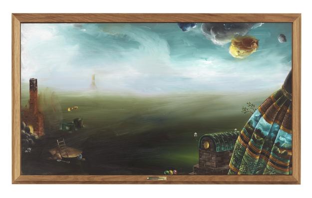 Dammsugaren
2015
mixed media on mdf
57 x 97 cm