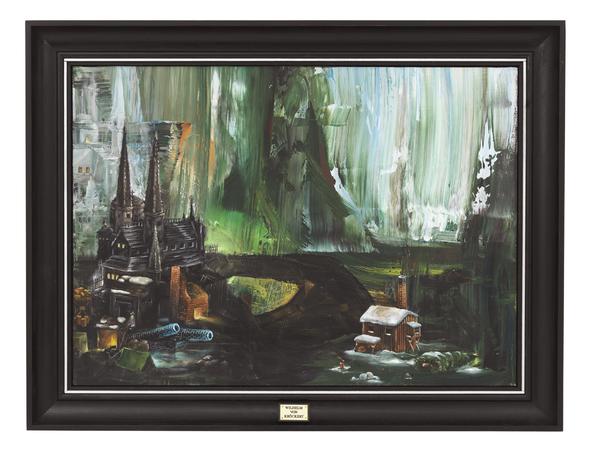 Den fallne snögubben
2015
mixed media on mdf
61 x 80 cm
