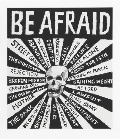 Be afraid
2014
silkscreen
63 x 60 cm
Ed. 25

SEK 5000