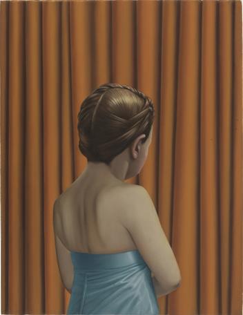 Behind yellow Curtain
2015
oil on canvas
35 x 27 cm