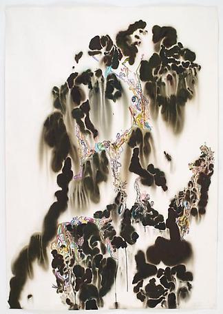 Blume Gamelane
2007
watercolour on paper
214 x 150 cm
courtesy Moderna Museet, Stockholm