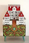 Första slottet
2002
mosaic and wood
130 x 80 x 40 cm