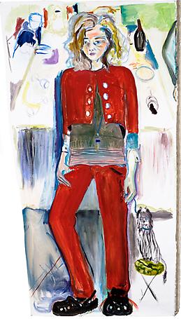 Foppa tofflor
2010
oil on canvas
175 x 80 cm