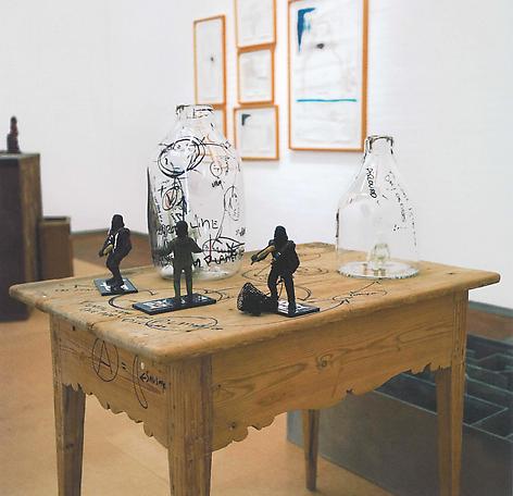 Very Ape
2000
installation, mixed media 
dimensions vary