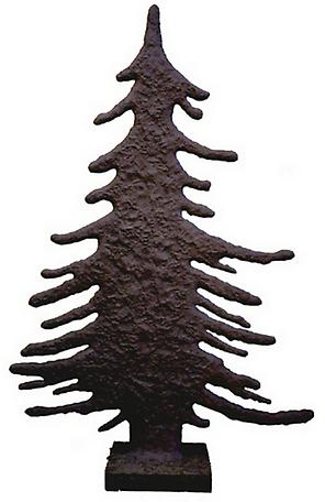 Tree #1 
2004 
cast bronze
216 x 140 x 45.5 cm)