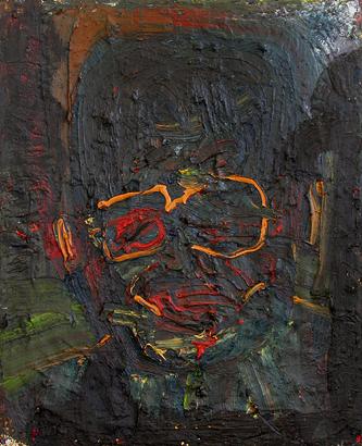 Papa Gandhi
2006
oil on canvas
100 x 81 cm