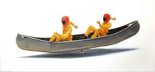 Canoe
2001
oil on canvas
30 x 66 cm