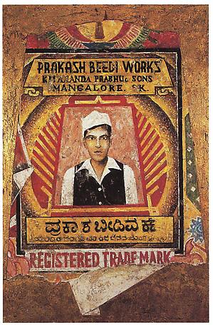 Beedi Ikon I - Prakash Beedi Woorks
1997
mixed media
120 x 81 cm