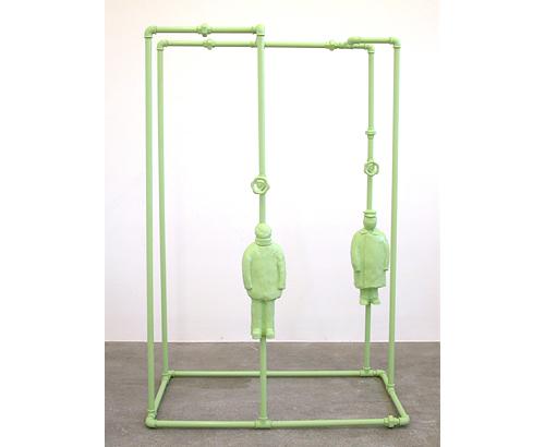 Drunknade sjömän III
2004
painted iron and bronze
170 x 104 x 65 cm