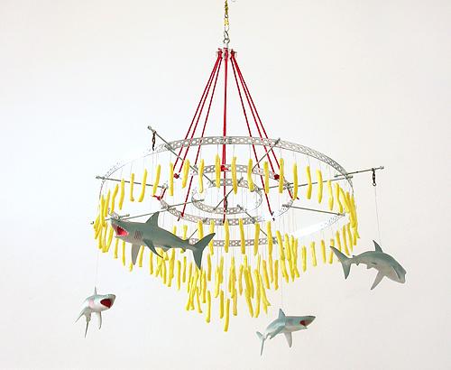 Fish and chips
2003
mixed media
60 x 70 x 70 cm
