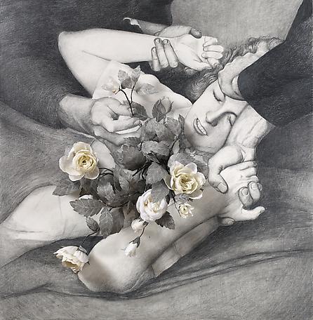 Growth III
2013
drawing and mixed media on paper
90 x 90 x 20 cm
