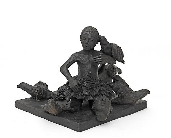 Pojke med huvud
2014
bronze
27 x 35 x 35 cm