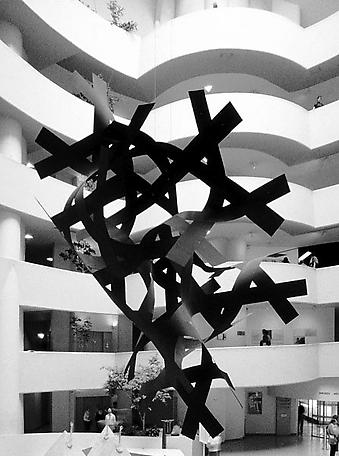 installation view Guggenheim Museum, New York, 1982