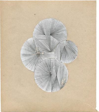 Untitled 
2013
white-out and pencil on found paper
19,5 x 23 cm